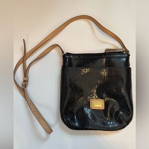 Guess crossbody vintage black bag